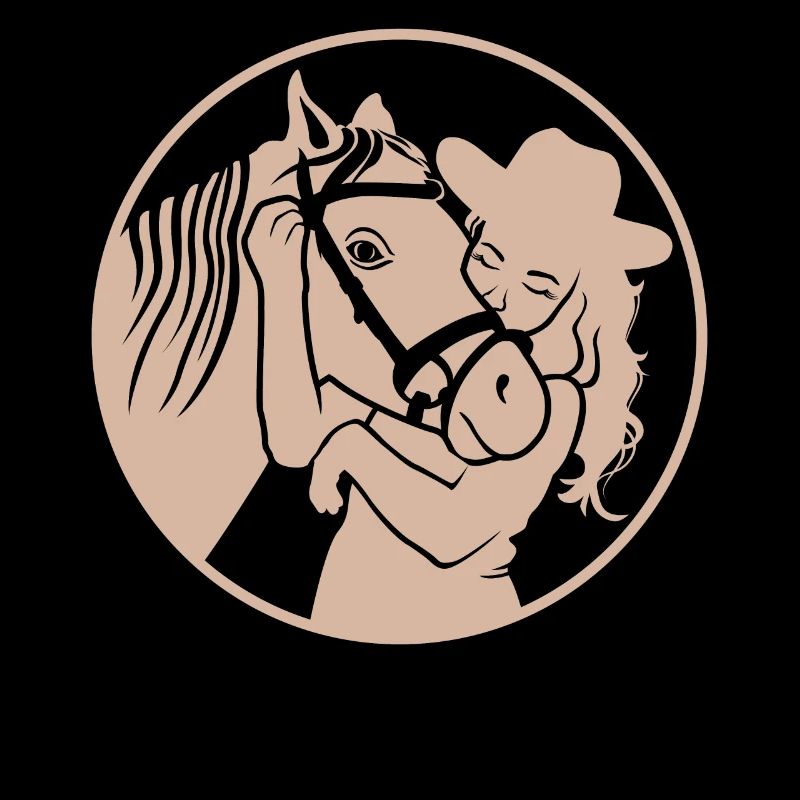 Lovingly embraced - Western & Horse