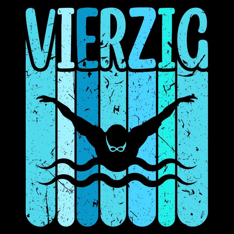Schwimmen 40 Geburtstag Wasserratte Schwimm