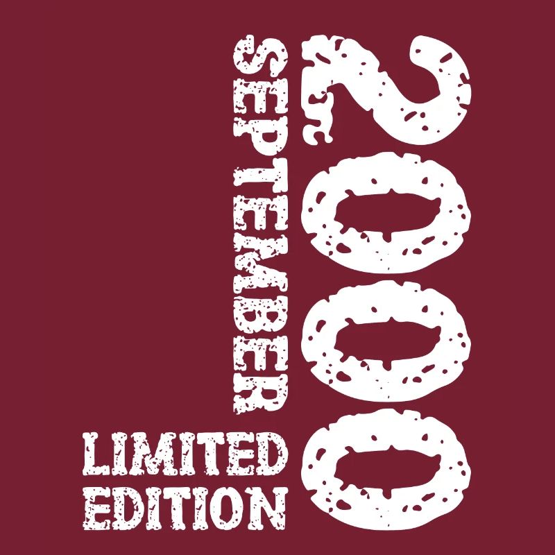 2000 Septembre Édition Limitée 23rd Birthday Deco