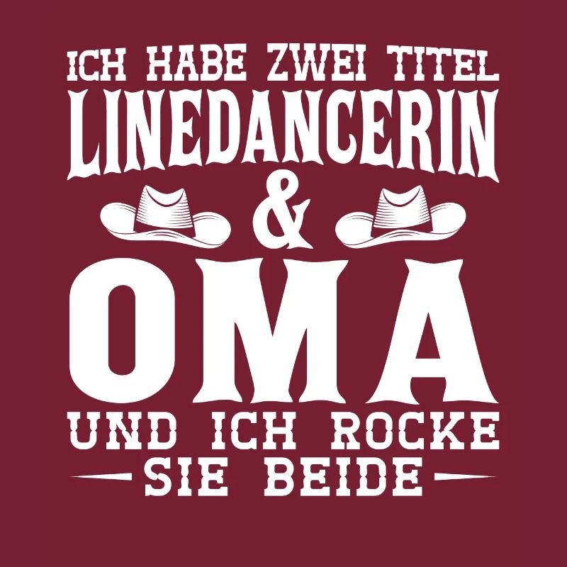 Linedance Oma Line Dance Linedancerin Geschenk