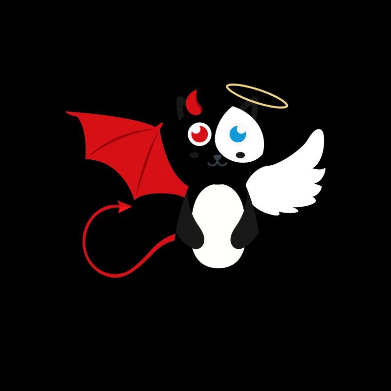 Chat chat anges mal mal mignon Miau