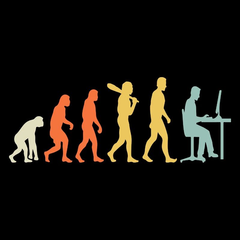 Die Evolution des Menschen zum Computerdesign