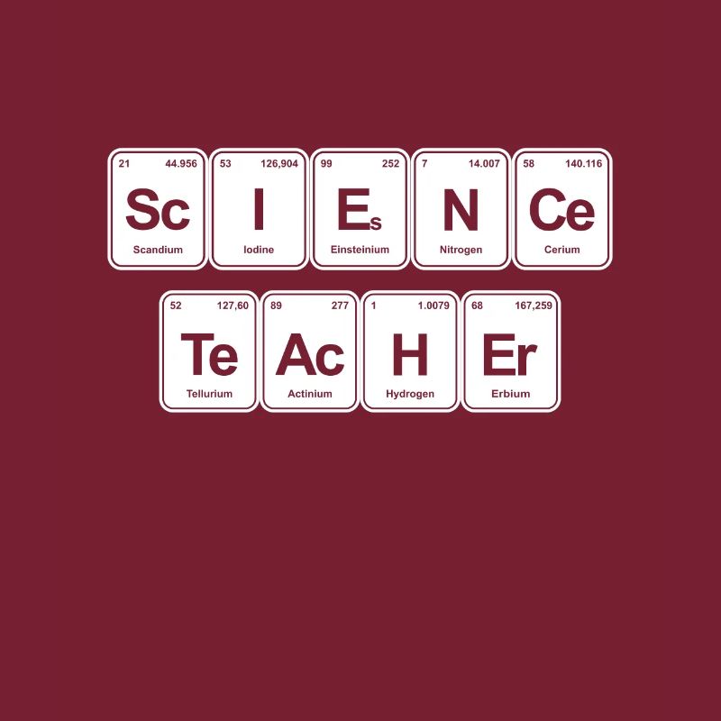 Tableau périodique Professeur de sciences Professeur de chimiste
