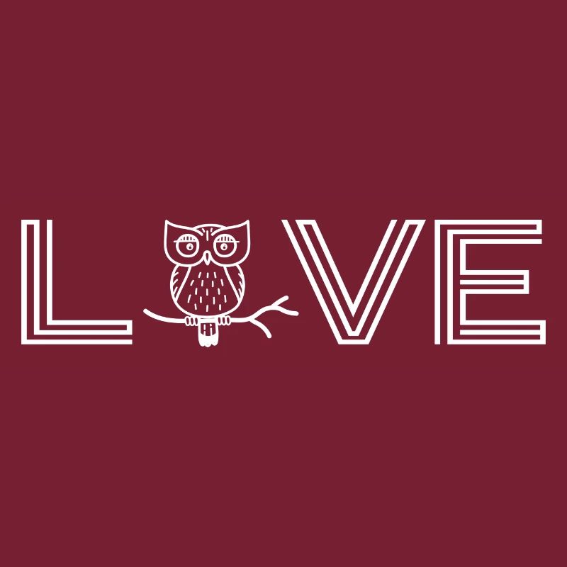 Eule "love-Eule" Eulendesign