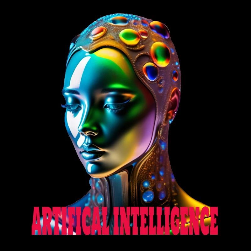 Intelligence artificielle AI,Art Cyborg Robot