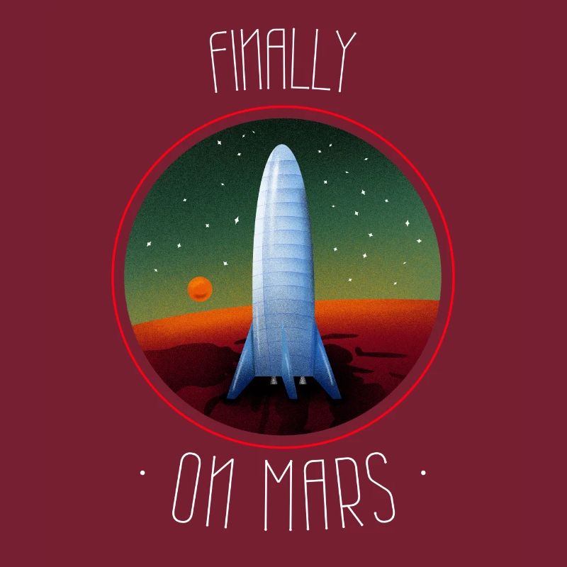 FINALLY ON MARS