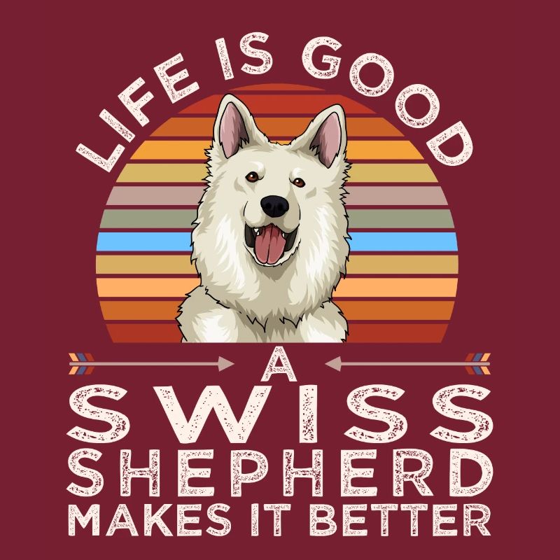 Weißer Schweizer Schäferhund Geschenk