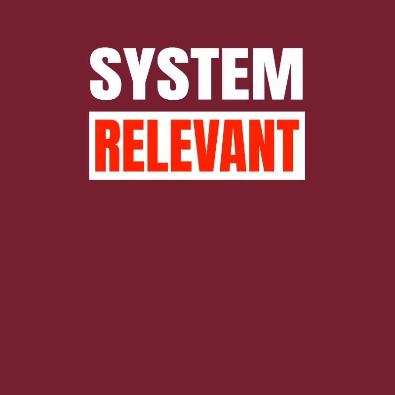 Systemrelevant System relevant