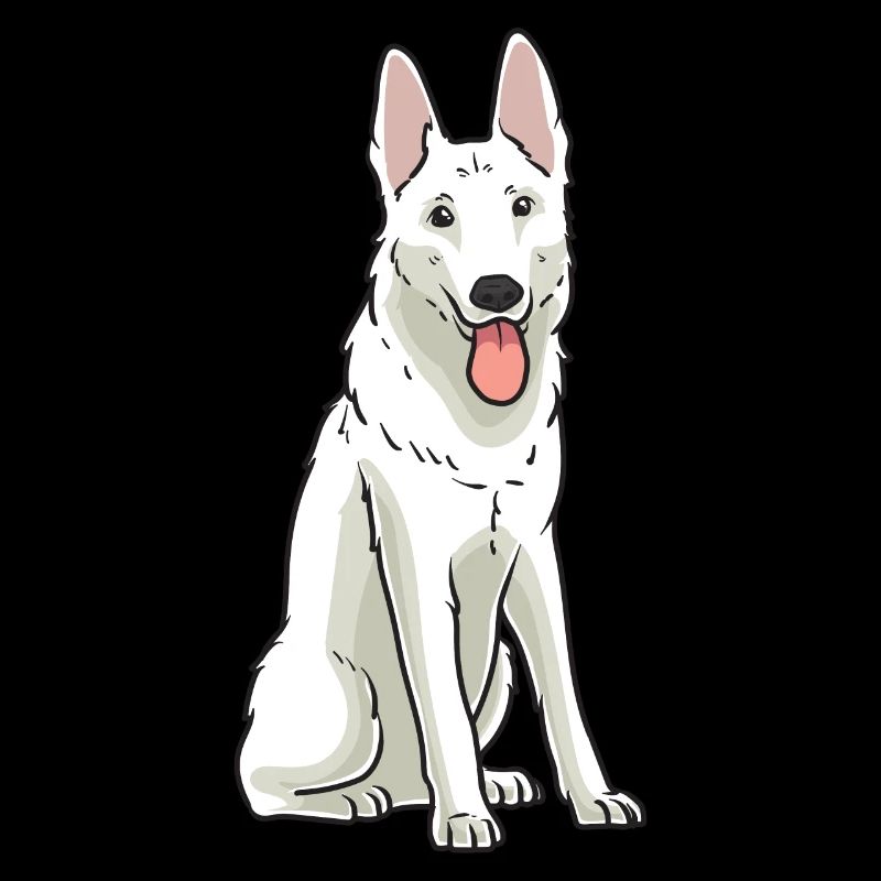 Weißer Schweizer Schäferhund