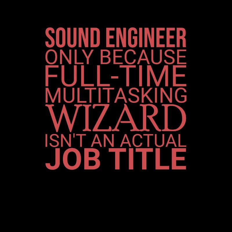 "Sound Engineer Wizard | Sound engineering"