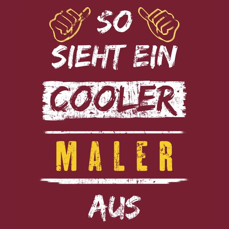 So Sieht Ein Cooler Maler Aus Arbeitsshirt