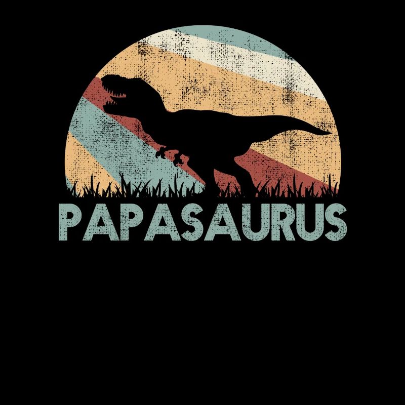 Vatertag Papa Vater Vati Papasaurus Geschenkidee