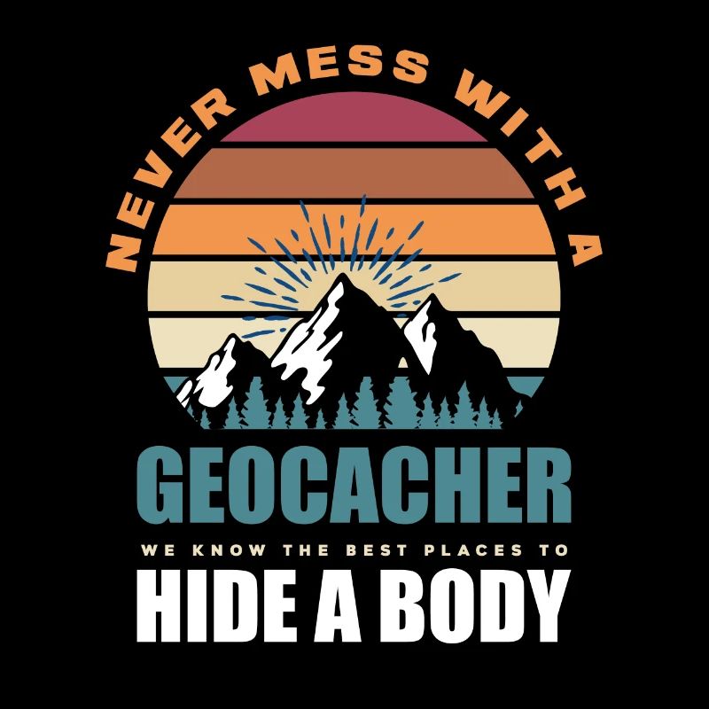Lustiges Geocacher Geocache Geocaching Geschenk