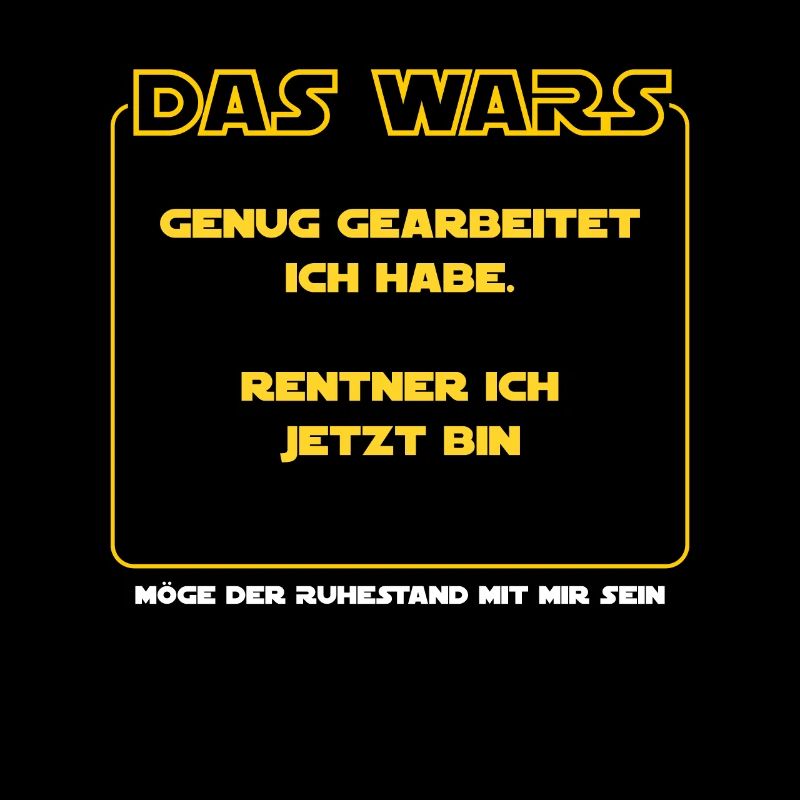 Das Wars Rentner