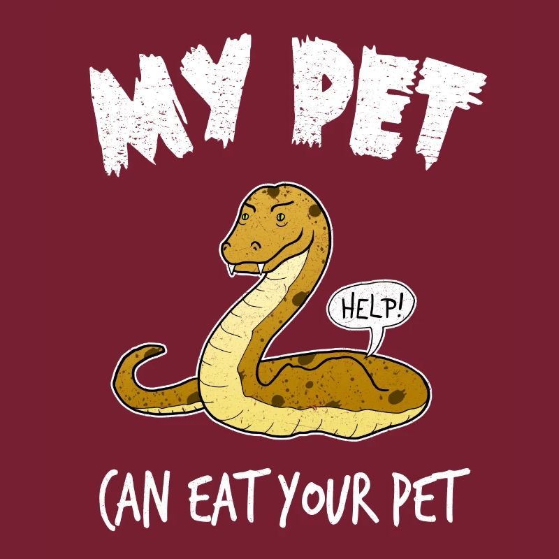 Schlange Python Haustier Lustig Geschenk