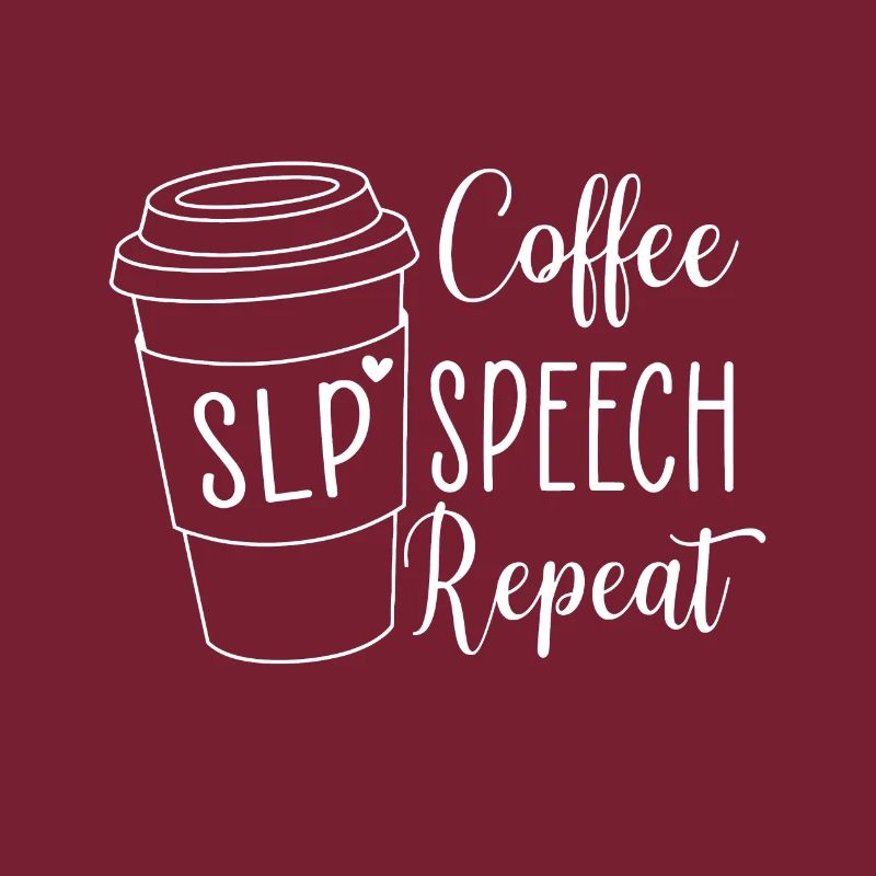 Kaffee Speech Repeat SLP Sprachtherapie