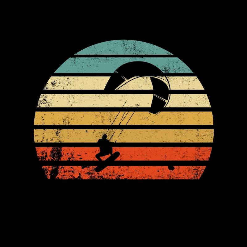 Kite Surf Wind Sailing Wake Embarquement Ocean Cadeau
