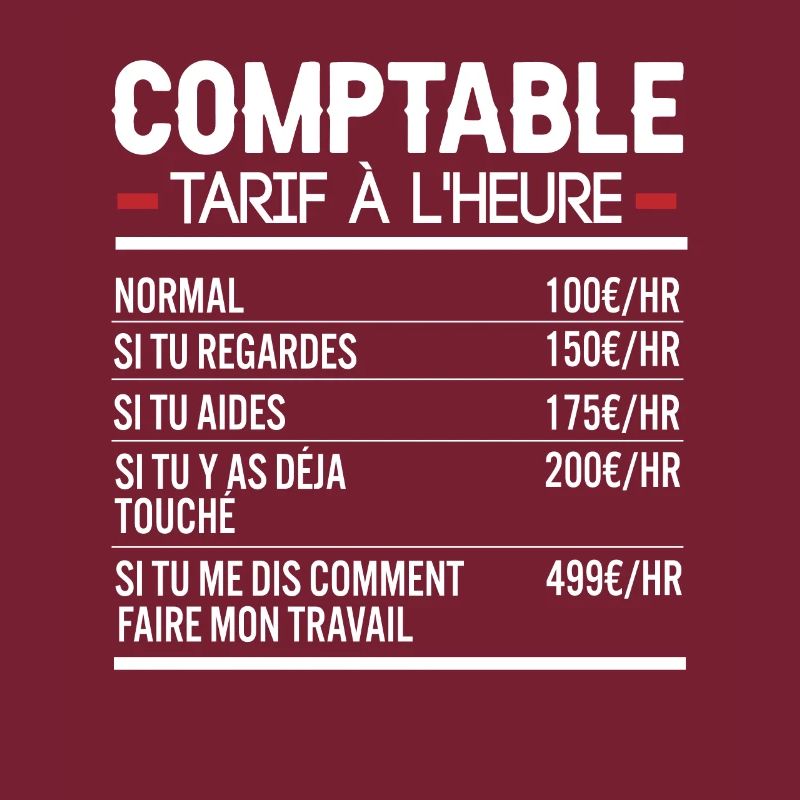 Comptable Idée Cadeau Humour Comptabilité