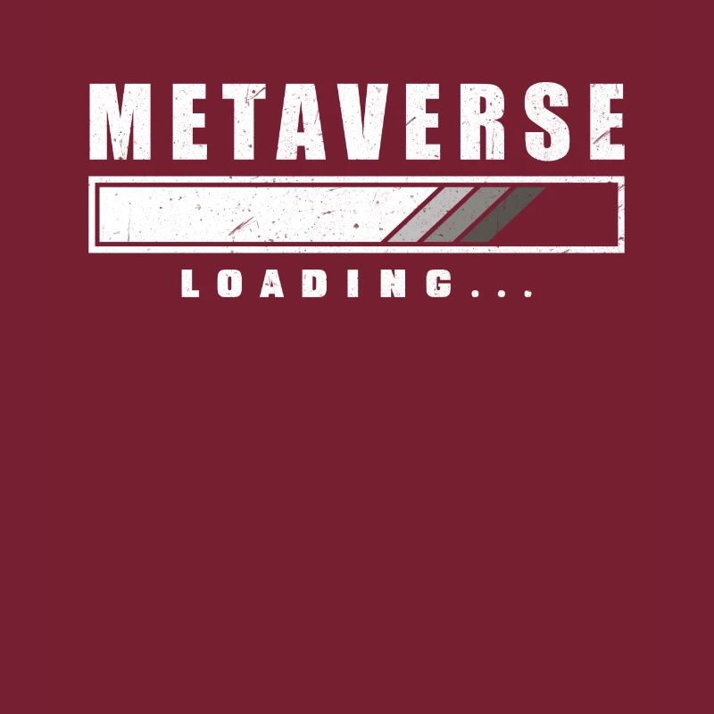 Metaverse Lustiges Loading Design VR