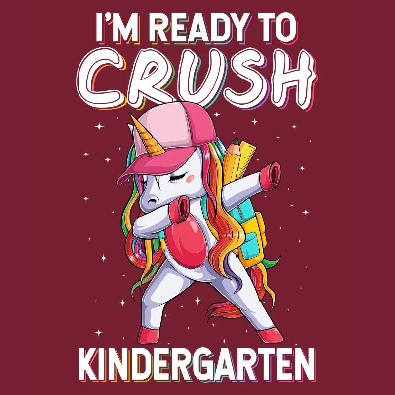 Ich bin bereit, Kindergarten Einhorn zu zerquetschen