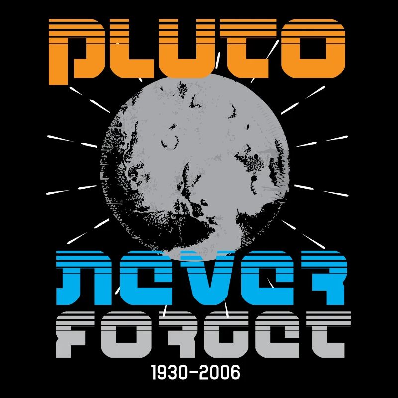 Sonnensystem Pluto Vergiss Niemals 30-06