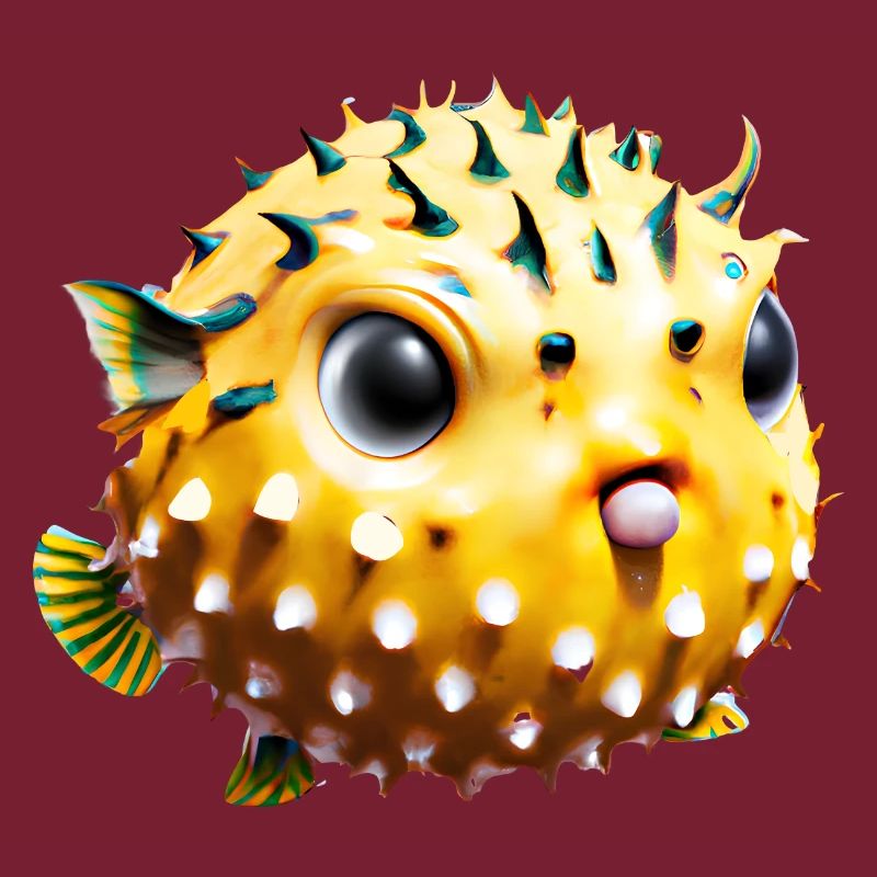 Poisson-globe gonflé