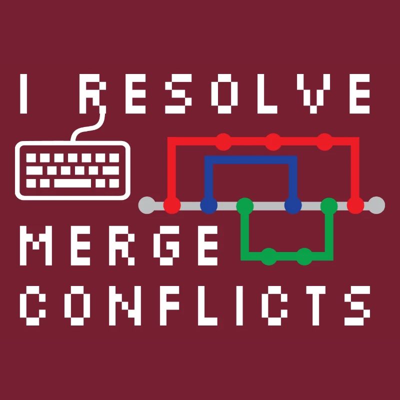 I Resolve Merge Conflicts Coding Programming Devel