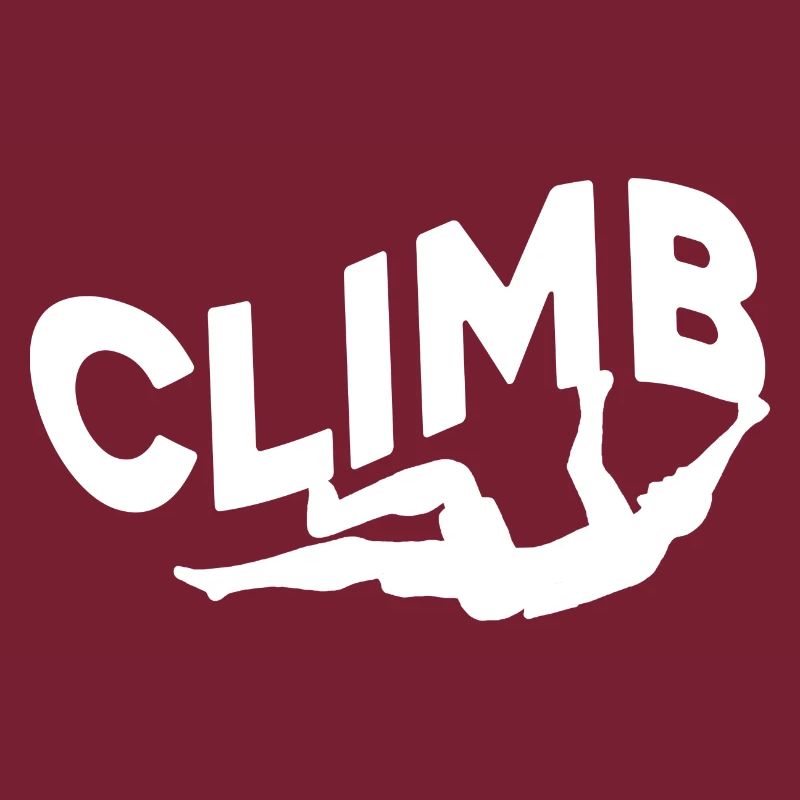 Climb Like Sloth Take Your Time design for climber