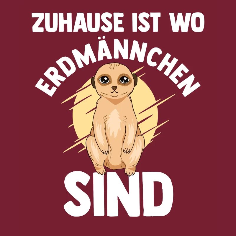 Erdmännchen Tier Erdmännchen Fan Geschenk