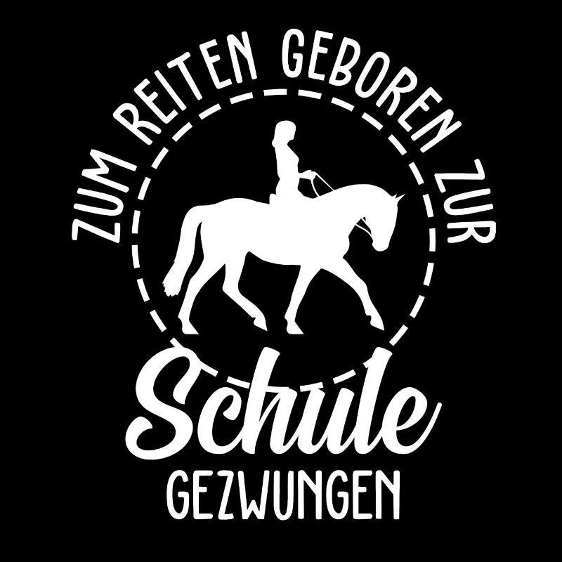 Reiterin Pferde Schule Spaß