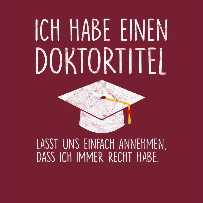 Dr Doktortitel Doktor Studium Geschenk