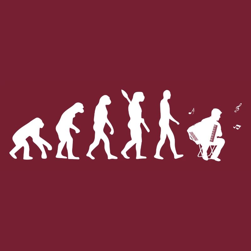 Akkordeon - Evolution des Menschen, Darwin