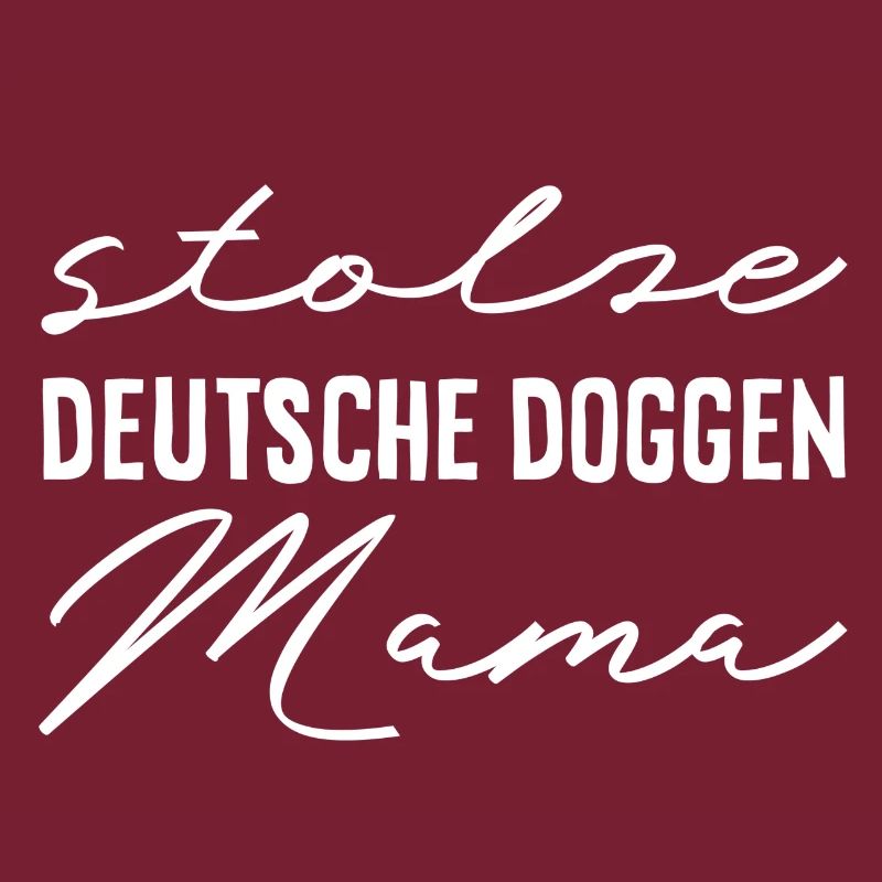Proud Great Danes mom gift idea white