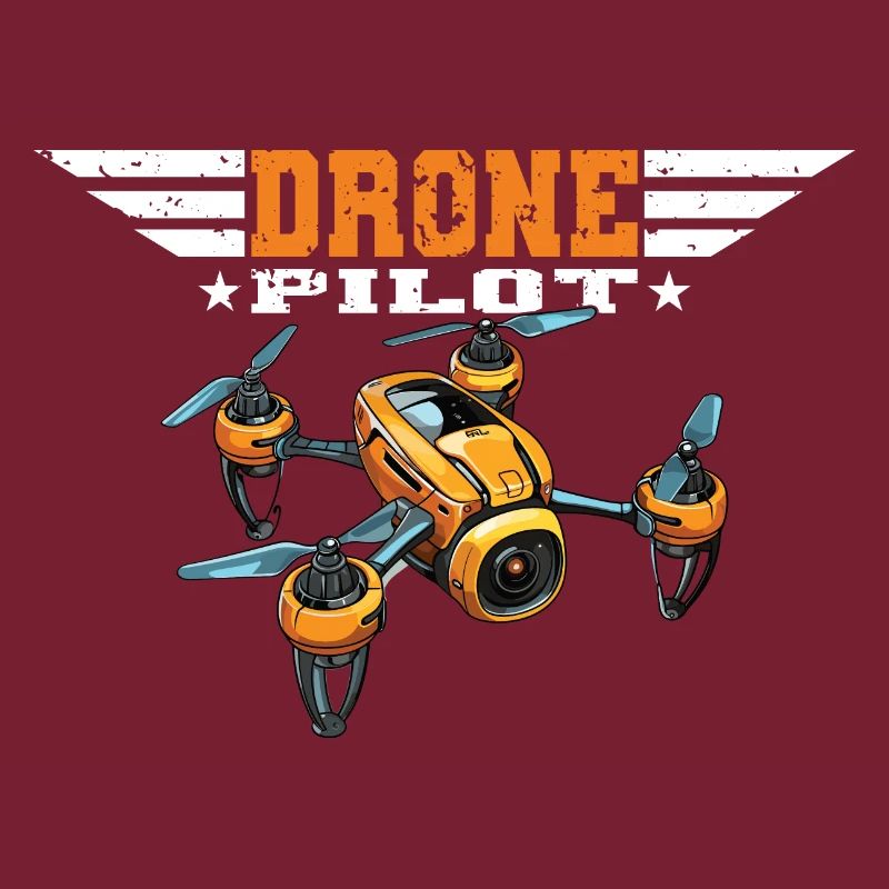 Drone Pilot Drones Copter FPV UAS Pilot Drone