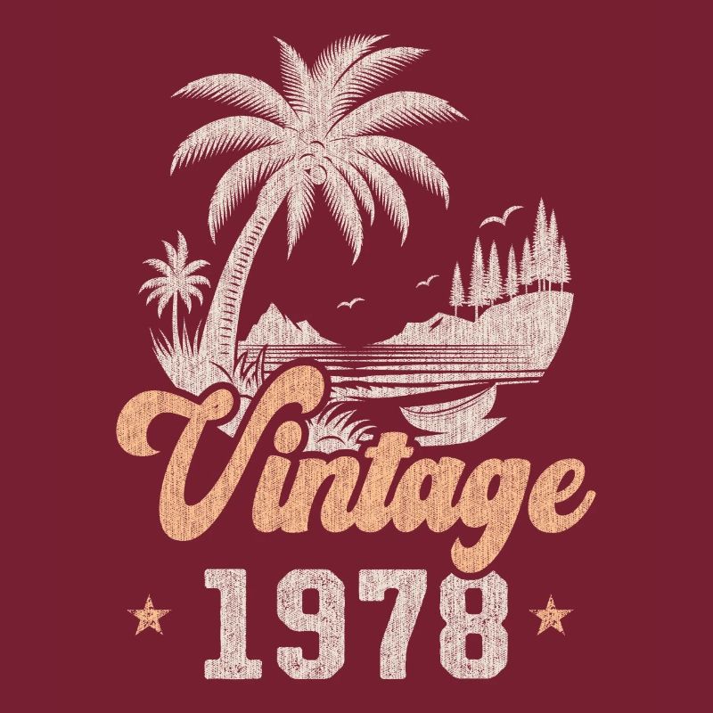 Geburtstag 1978 Palmen
