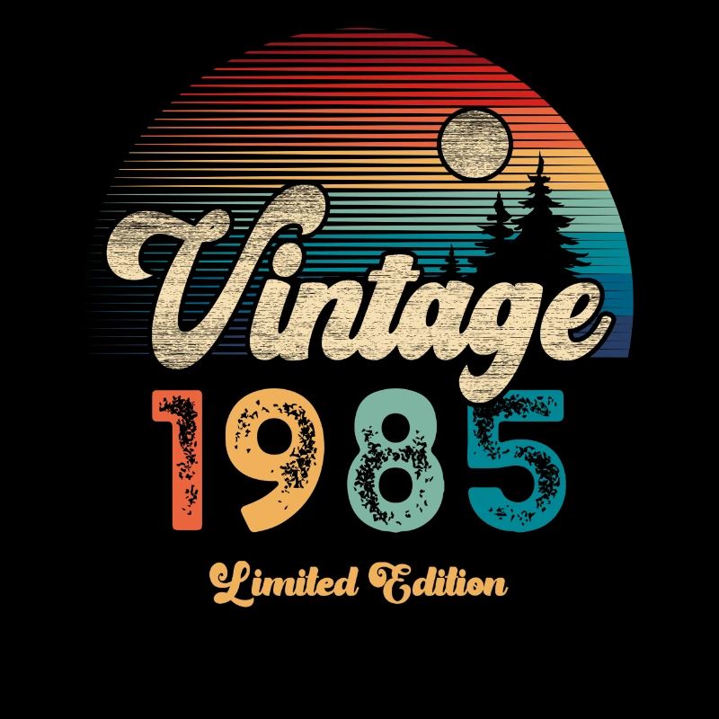 Vintage 1985 Geburtstag Retro