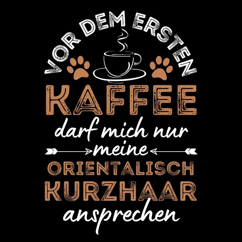 Orientalisch Kurzhaar Katze Kaffee Cafe