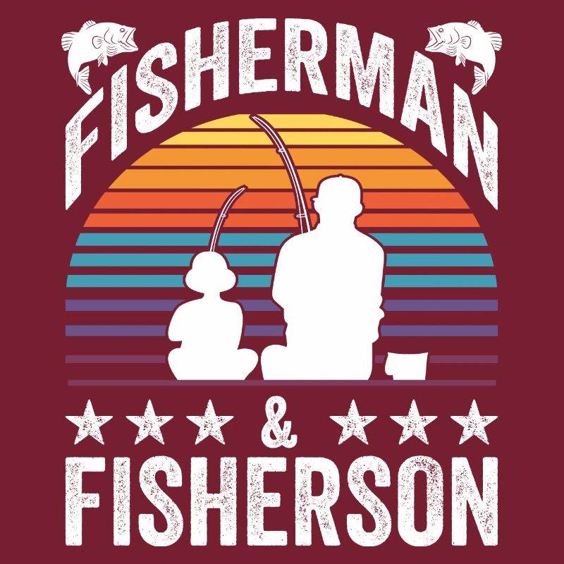 Fishing Dad Son