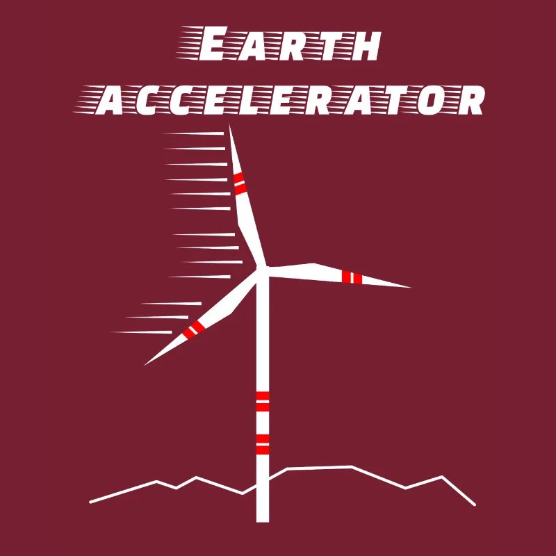 Windrad earth accelerator Umwelt Zukunft Solar
