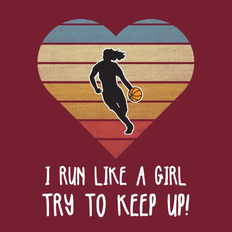 Conception de cadeau de basket-ball filles