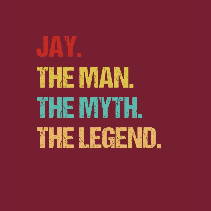 Herren Jay Name Geschenk Design