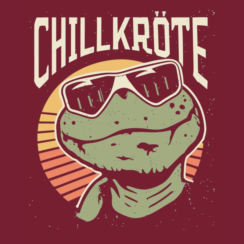 Relaxed turtles Chill toad