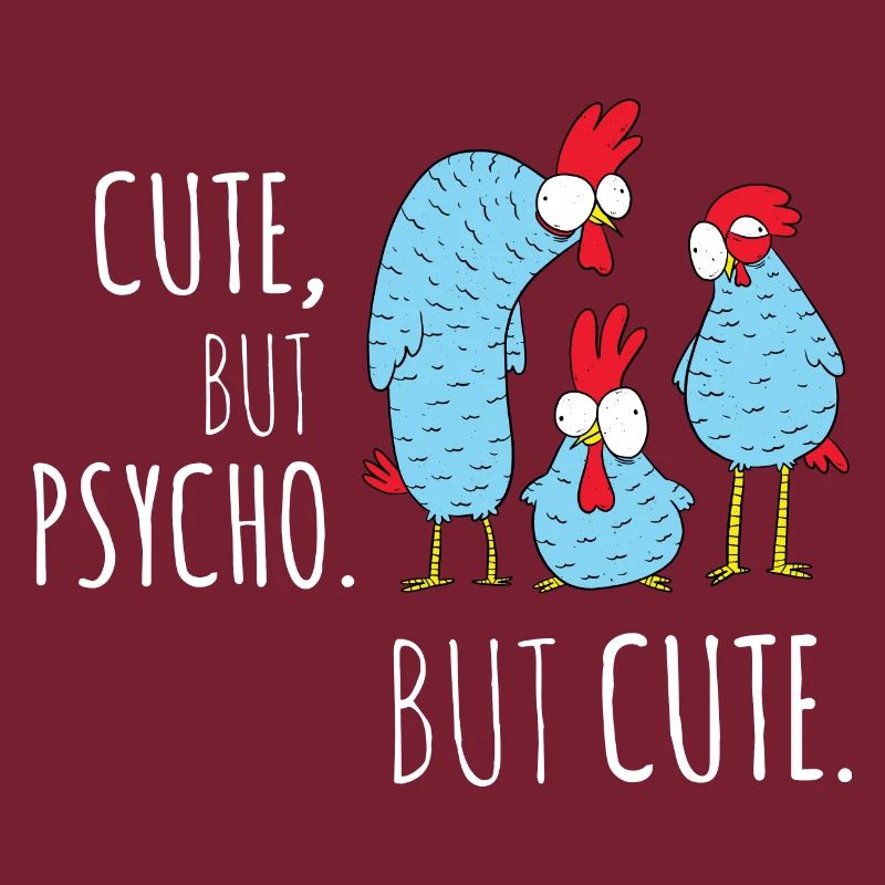 Huhn Hühner Lustiger Spruch