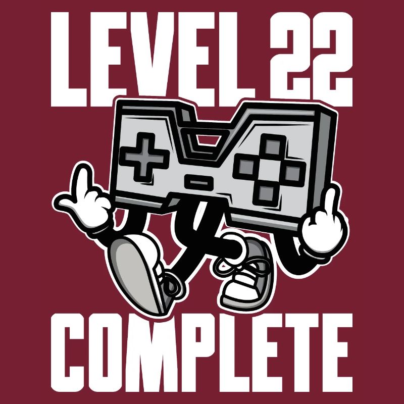 Level 22 Complete Birthday Gift 22 Years