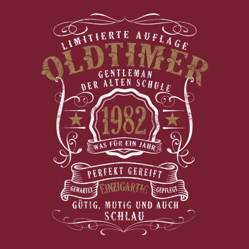 40e anniversaire Oldtimer 1982 Limitierte Auflage