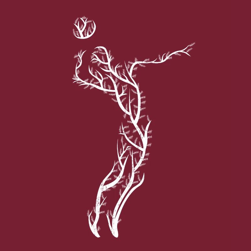 Tree Volleyball Player