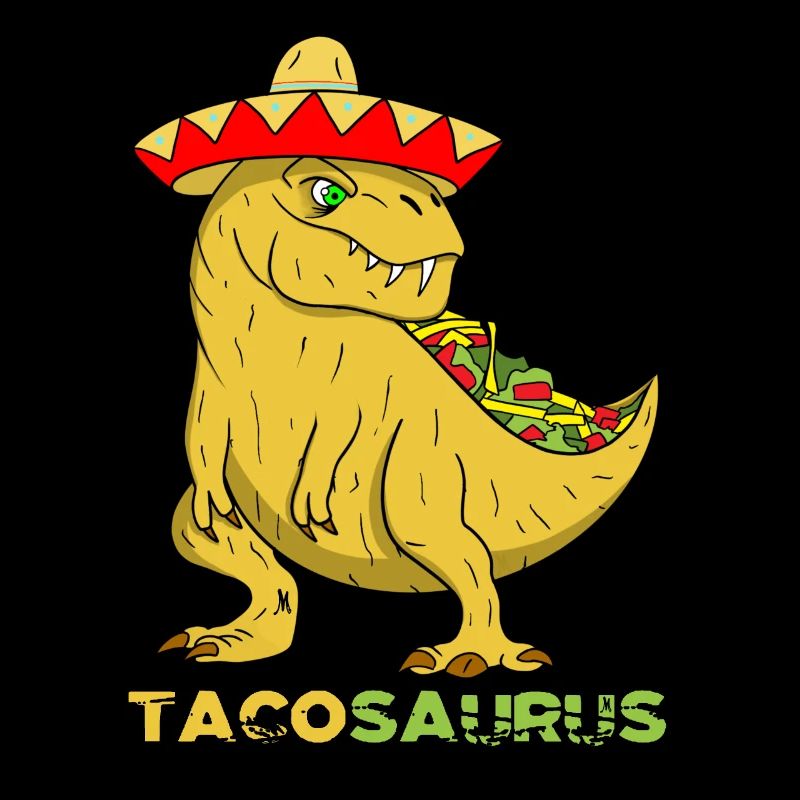 Tacosaurus Cinco de Mayo Fun For Kids Funny Taco D