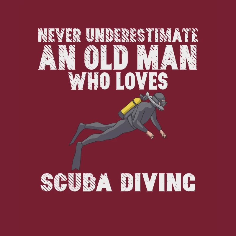 Old Man Diver Plongée