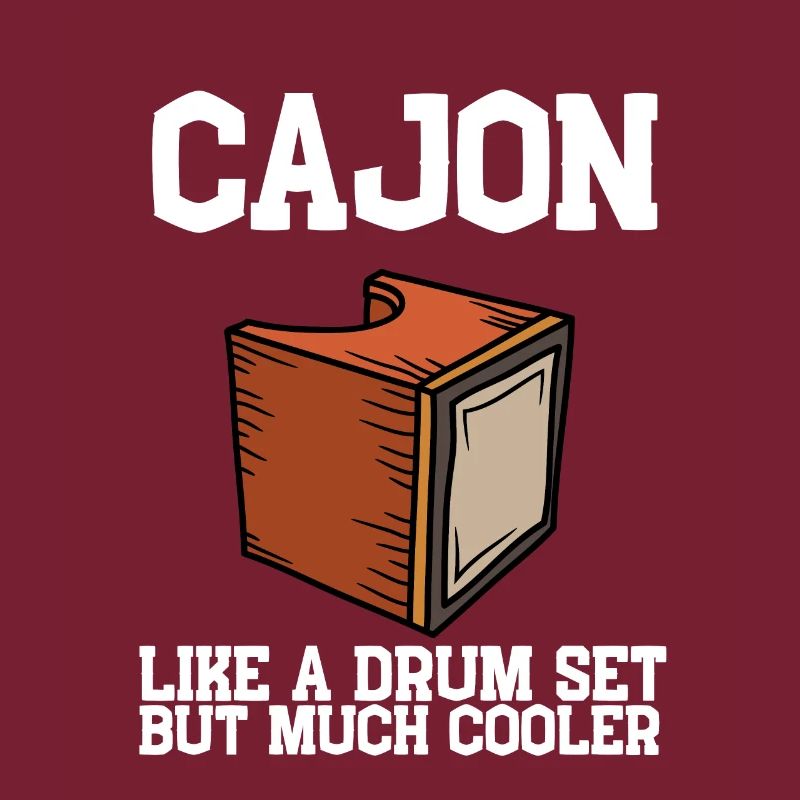 Cajon Box Drum Instrument Peruvian Cajon