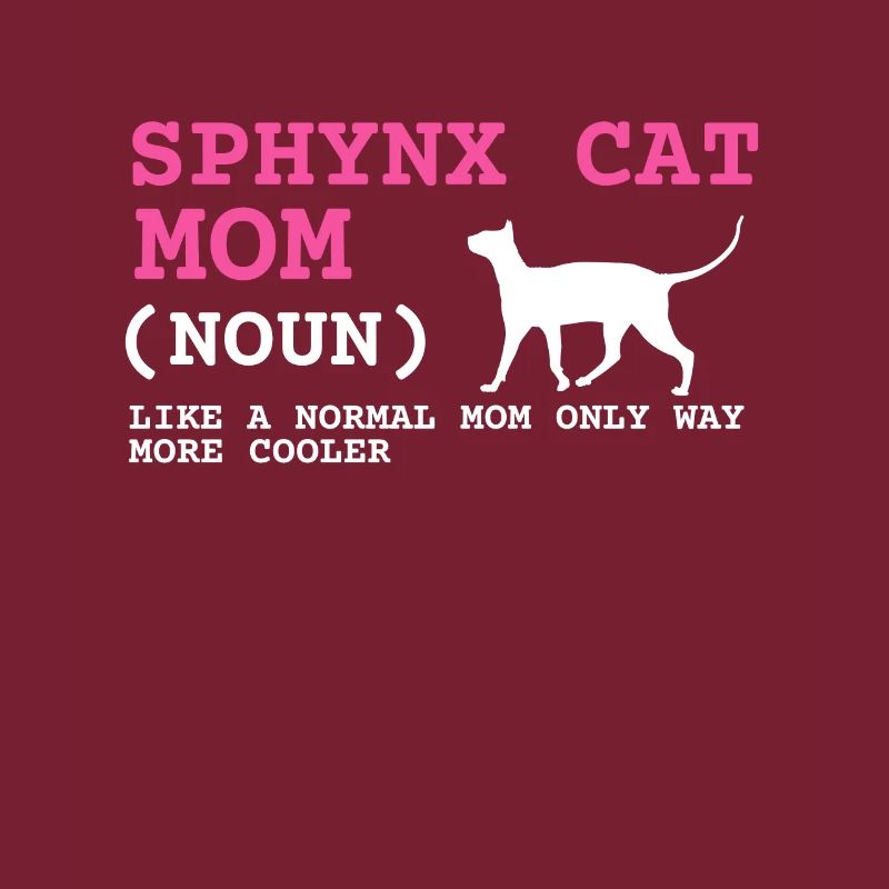 Sphynx Maman Chat Sans Poils Propriétaire de Chat
